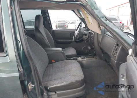 2000 Jeep Cherokee Sport из США, поврежденный, VIN 1J4FF48S3YL205435